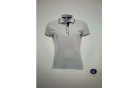 POLO BLANC FEMME